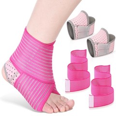 2 Pairs Kid’s Ankle Support Brace Child Elastic Ankle Compression Sleeve