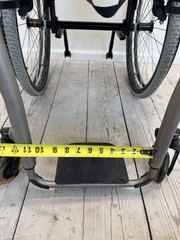 Tilite ZRA TITANIUM Ultralight 15”x18” Adj Depth Rigid Wheelchair Spinergy