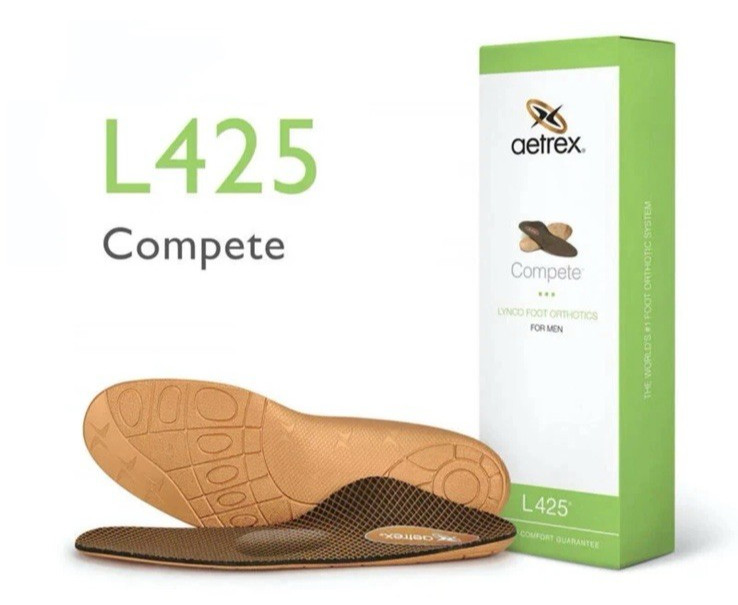 AETREX Men’s Lynco Foot Orthotics Compete L425 Size Mens 13 New