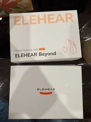 Preowned ELEHEAR-Beyond Hearing Aids Set * 1, Black Series Box Opened only
