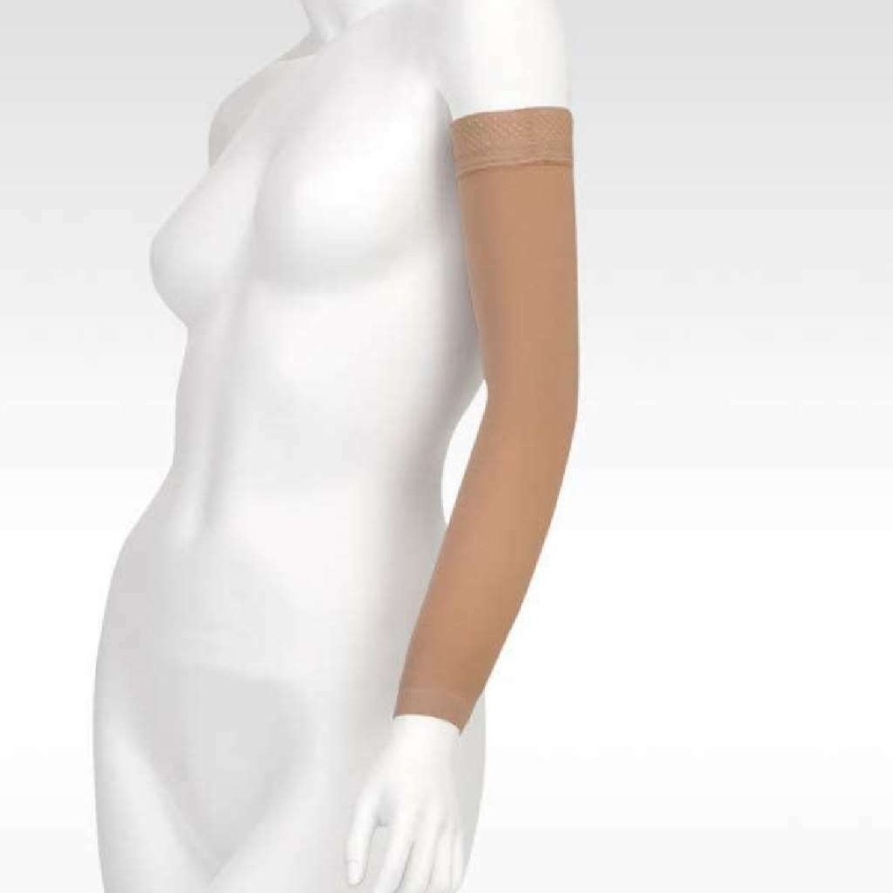 Juzo Soft BG I 5967 Armsleeve 30-40mmHg w/ Silicone Top Band Model: 2002MXCG – M