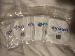 10 Entrust ostomy care conforming adhesive seal 2 inch skin barrier ring New