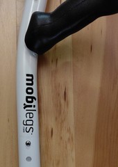 Mobilegs ULTRA A300 Adjustable Ergonomic Crutches 4’9″ to 6’4″ 300 Lbs Capacity