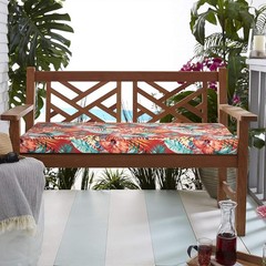 Patio Bench Cushion Covers for 48x18x3 Inch (1 Count), A Sadira Chili Haze