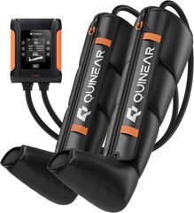 QUINEAR Professional Leg Recovery System, Cordless Air Compression( Large)