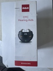 RCA OTC Behind-The-Ear Hearing Aids With Charging Case Beige BRAND NEW! RSH062BG