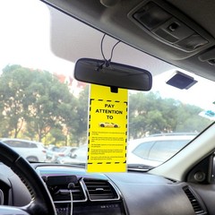 2 Pcs Handicap Placard Holder 4.5 x 10.2 Inch Disabled Parking Permit Holder New