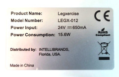 LegXercise Pro LEGX-012 Motorized Leg Activator Machine with REMOTE & CORD