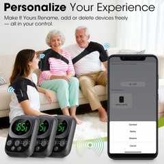 APP Control Heated Shoulder Massager Support Brace for Rotator Cuff Pain Relief