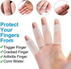 Durable Finger Covers – 20PCS of Gel Protection for Sports & Everyday Comfort