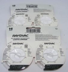 Rayovac Hearing Aid Batteries Size 13, 2 packs – 16 PACK x 2 32 total BBD 5/24