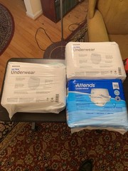 McKesson Ultra Adult Underwear, Large, Attends Underwear, Large, 54 Count