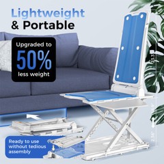 2-in-1 Electric Chair Lift 20″ Lift Elderly off Floor 300 LBS Seniors Patient