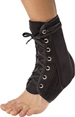ProCare Lace Up Ankle Support Brace Lightweight Orthopedic Ankle Brace