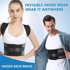 Herokoo Back Brace Posture Corrector for Women & Men, Shoulder Medium