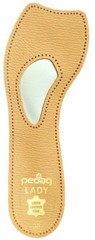 Pedag Lady 121 leather orthotic insole, prevents forefoot and metatarsal pain