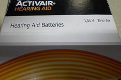 Duracell Activair Hearing Aid Batteries 40 Batteries 12-24