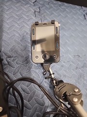 Permobil Proportional Foot Control, LCD OMNI2 DISPLAY Mount for Powerchair