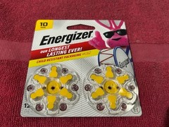 LOF OF (5) 12 PACK ENERGIZER SIZE 10 HEARING AID BATTERIES 10CR-12ENRUS NEW