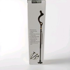 Hon Mido Adjustable Walking Cane Ergo Grip Aluminum 40 To 49 Inch New