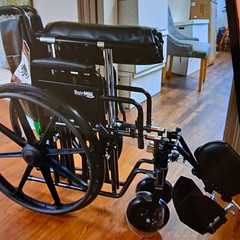 Bari-Maxx Manual Wheelchair, Brand New, All Sales Final . Legs Detach