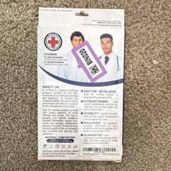 Dr.Arthritis Doctor Developed Wrist Sleeve w/ Gel Pad, Large, Pink/Gray