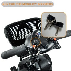 Original Factory MS31 Mobility Scooters (W3431) Keys Compatible with Black