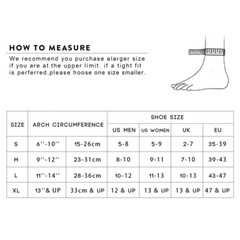 Ankle Brace Support Compression Sleeve Plantar Fasciitis Pain Relief Foot Wrap
