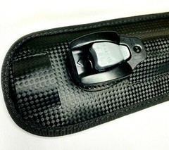 M2 Padded 10″ Black Single Ratcheting Click Strap RPS 10 For Wheelchair Sport