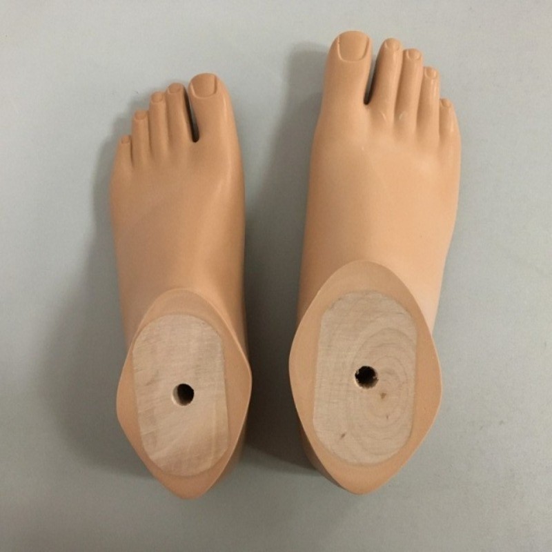 Prosthetic SACH Foot Beige/Brown | Size 12–30 | Left/Right | Universal Fit