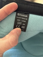 Össur Formfit Tracker Air Walker Boot Size Large Pneumatic Cam Walking Splint