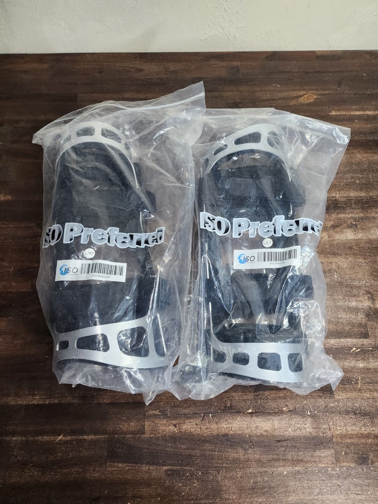 Set ISO Preferred Medium Left & Right OA Dual Upright Hinge ROM Knee Brace