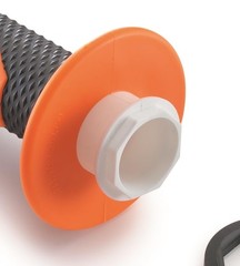 KTM Closed Lock On Hand Grip Set, 300, 350, 450, 500, XC, Standard, Black