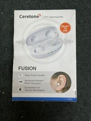 Ceretone Fusion In-the-Ear Rechargeable Discreet OTC Hearing Aids CE-A61AT