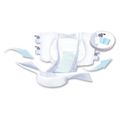 Seni Super Incontinence Brief XS Breathable S-XS25-BS1 Heavy 25 Ct