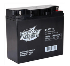 12v18ah Interstate Mobility Scooter SLA Batteries – Sold as a pair
