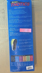 Redi-Thotics Control Orthotic Insoles – Size E (M 10-10.5 / W 11-11.5)