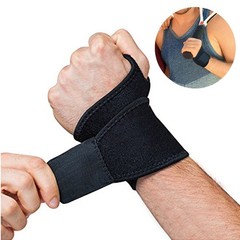 Wrist Brace Sports Band Wrap Adjustable Support Gym Strap Carpal Tunnel Bandage.