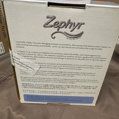 Zephyr by Dry & Store Hearing Aid Dryer Tinnitus Cochlear Ear Monitors NEW