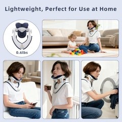 Cervical Traction Device, Lightweight & Adjustable Neck Stretcher for Neck Suppo