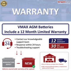 QTY 2 CityBug E2 Comp. 12V AGM 40AH Hi Cap Scooter VMAX600