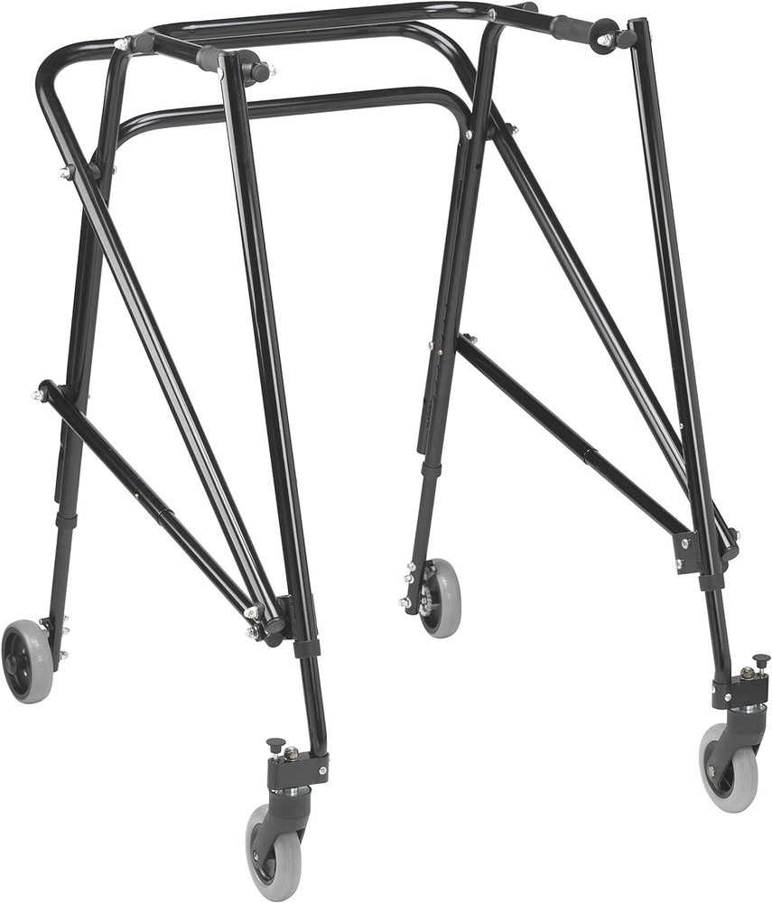 Nimbo 2G Lightweight Posterior Walker, Without Seat, Emperor Black, Extra Large
