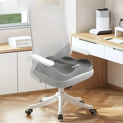 Memory Foam Seat Cushion Lumbar Support Ergonomic Back Support for Office Car