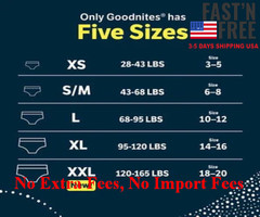 [HOT SALE] Goodnites Bedwetting Underwear for Boys, L (68-95 lbs), 46 Ct, NEW US