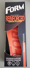 FORM Reinforced Premium Insoles Orange Women’s Size 6.5-7