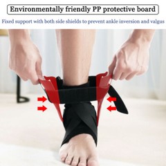 Ankle Brace Support Stabilizer Foot Guard Sprain Pain Relief Drop Foot Strap