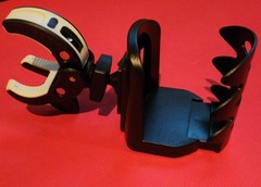 Vive Cup Holder for Walker, Wheelchair, Stroller, Bike. No box, Never used