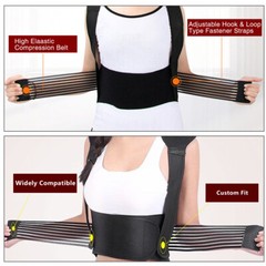 Posture Corrector Support Magnetic Back Shoulder Brace Belt Band For Women Men