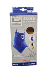NEO-G Stabilized Ankle Support With Adjustable Figure 8 Strap Universal Size NEW