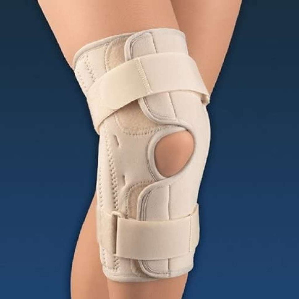 FLA Soft Form Wrap-Around Stabilizing Knee Support Beige Large